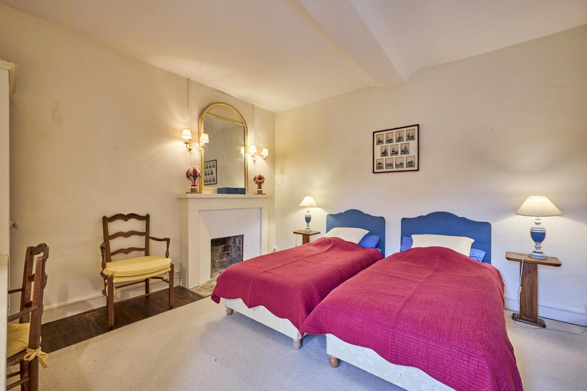 Bed and Breakfast Manoir Du Quesnay Mandeville-en-Bessin Zimmer foto