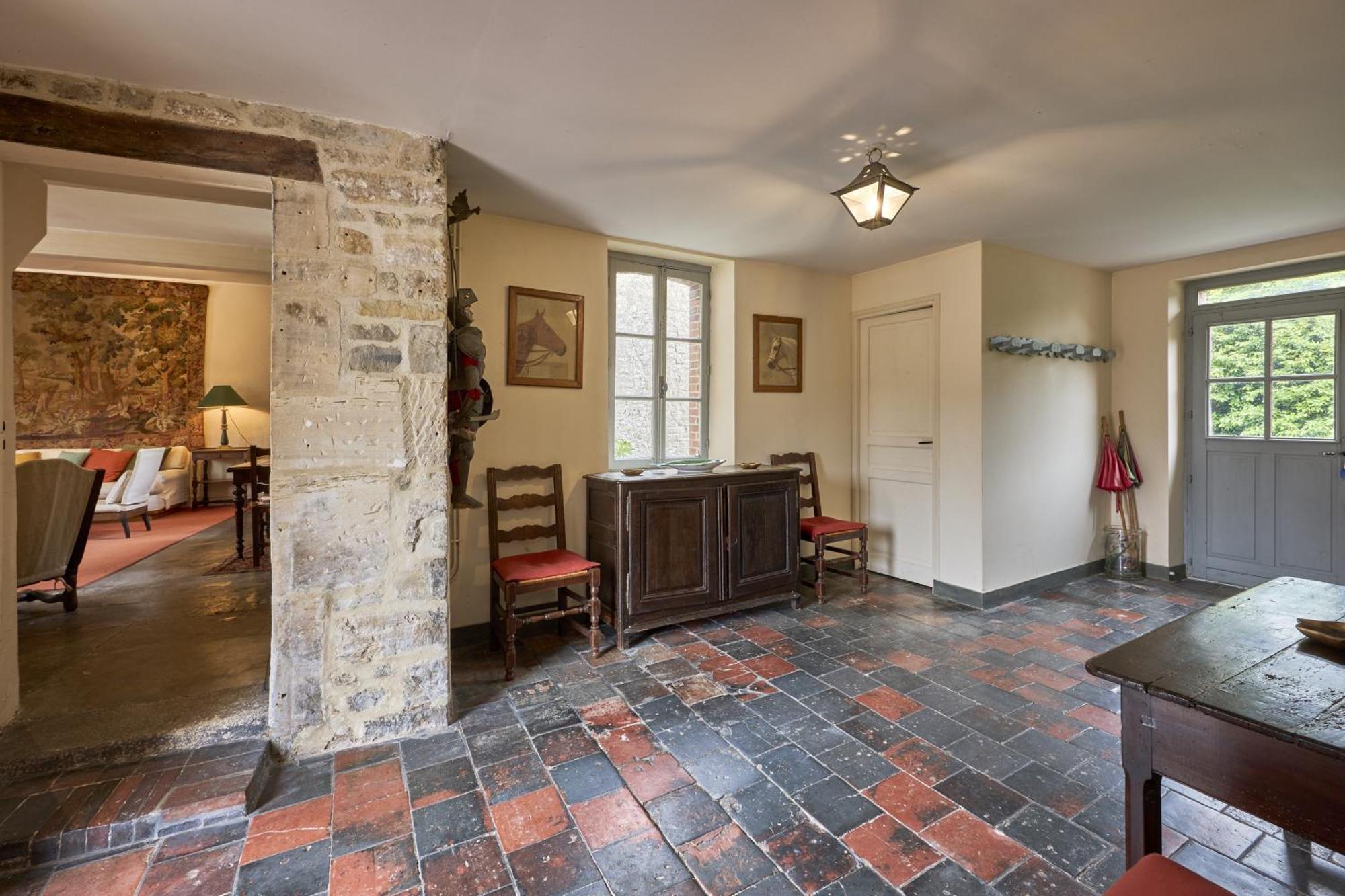 Bed and Breakfast Manoir Du Quesnay Mandeville-en-Bessin Zimmer foto